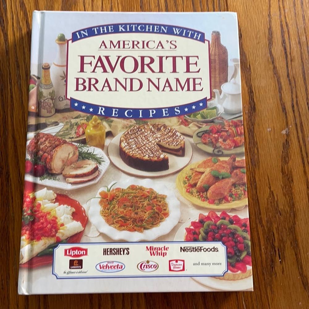 America’s Favorite Brand Name Recipes Vintage Book